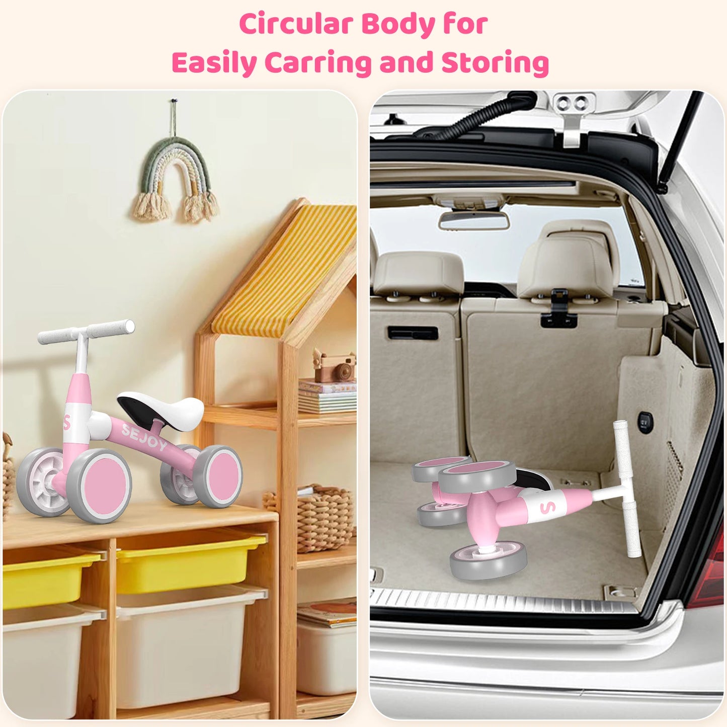 Sejoy Baby Balance Bike Walker