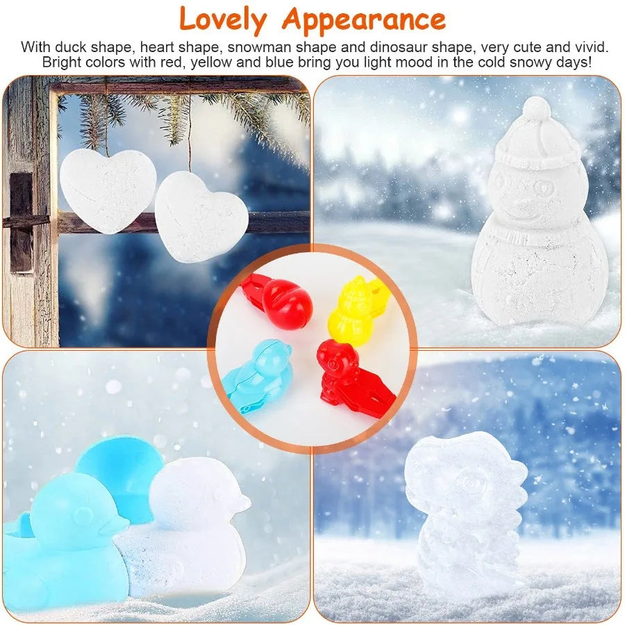 4Pcs Snowball Makers Set