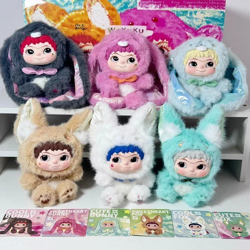 Wakuku Fox & Bunny Trick-or-Treat Blind Box