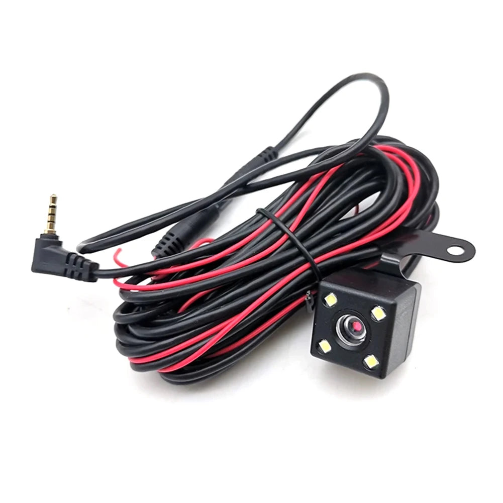 5 Pin Car Rear View Camera Night Vision HD Parking Camera 4 LED Color Image Video Camera Wide Angle with Extension Cable