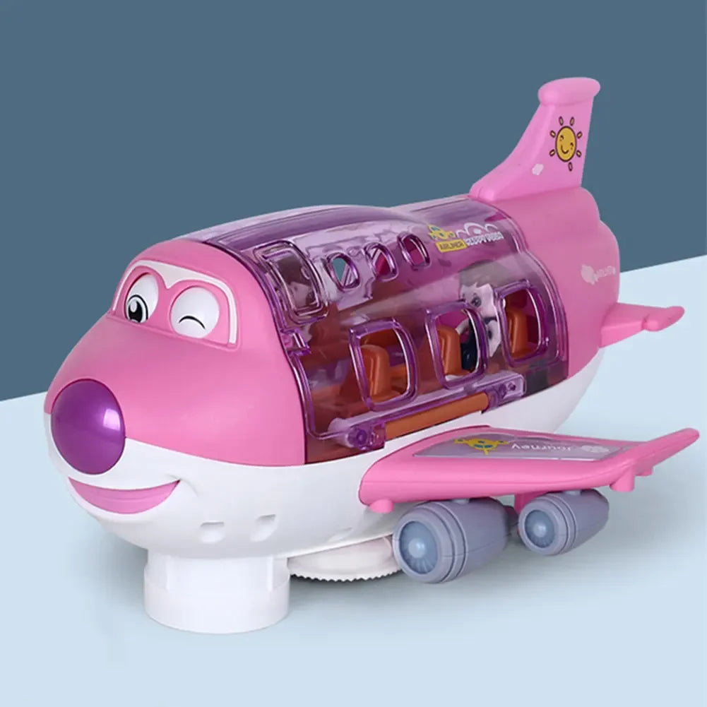 Electric Cartoon Airbus Rotating Plane