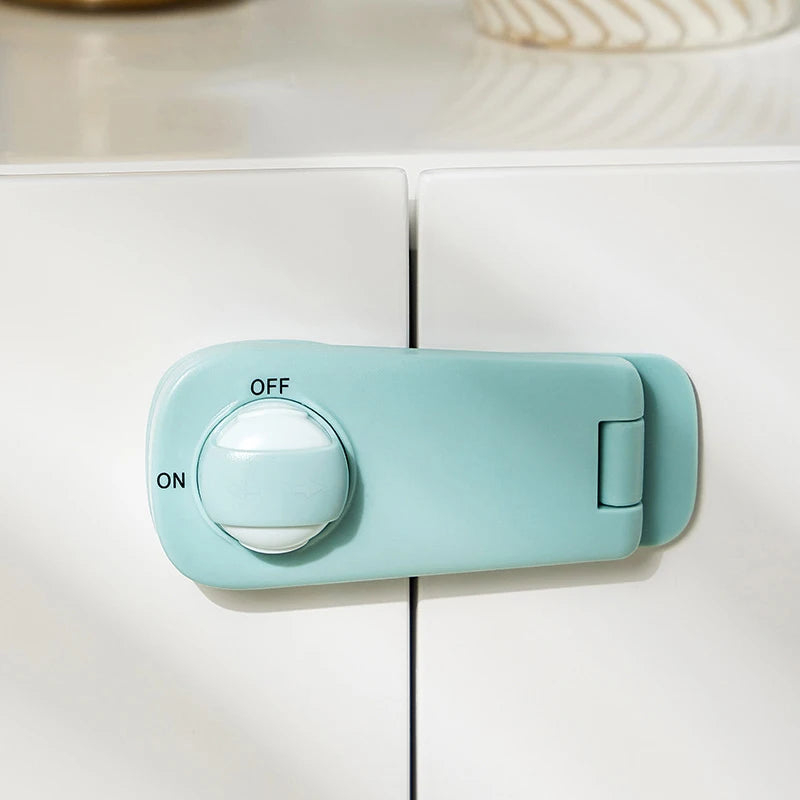 1 Piece Baby Cabinet Sliding Door Window Multi-functional Protective Child Safety Lock Anti-pinch Drawer Lock