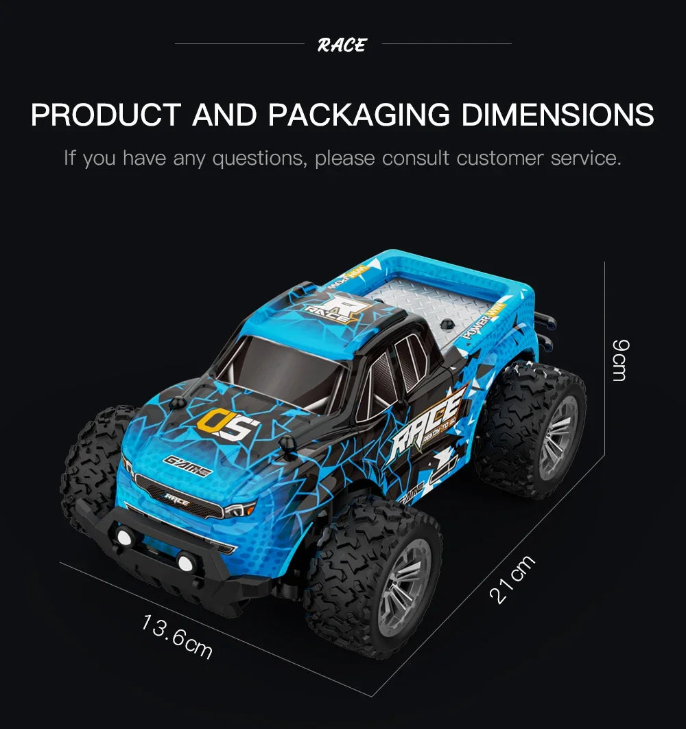 1/20 KF23 2.4G RC Drift Climbing Car With LED Light 2WD Remote Control