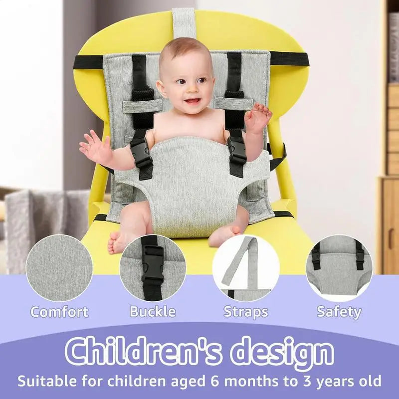 Safety Harness Straps For High Chairs Seat