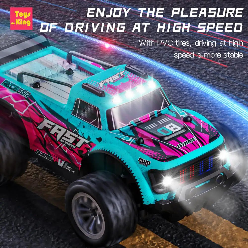 1/20 KF23 2.4G RC Drift Climbing Car With LED Light 2WD Remote Control