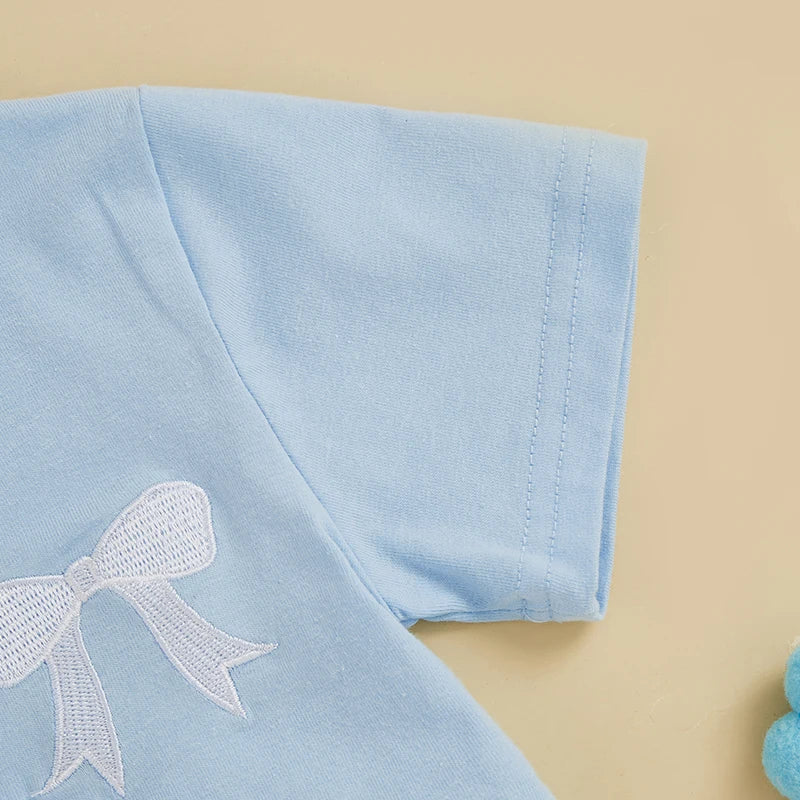 Toddler Girls 2 Piece Outfits Short Sleeve