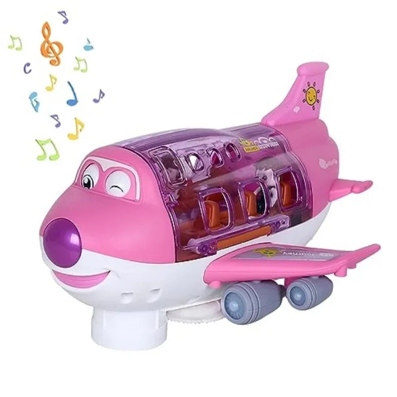 Electric Cartoon Airbus Rotating Plane