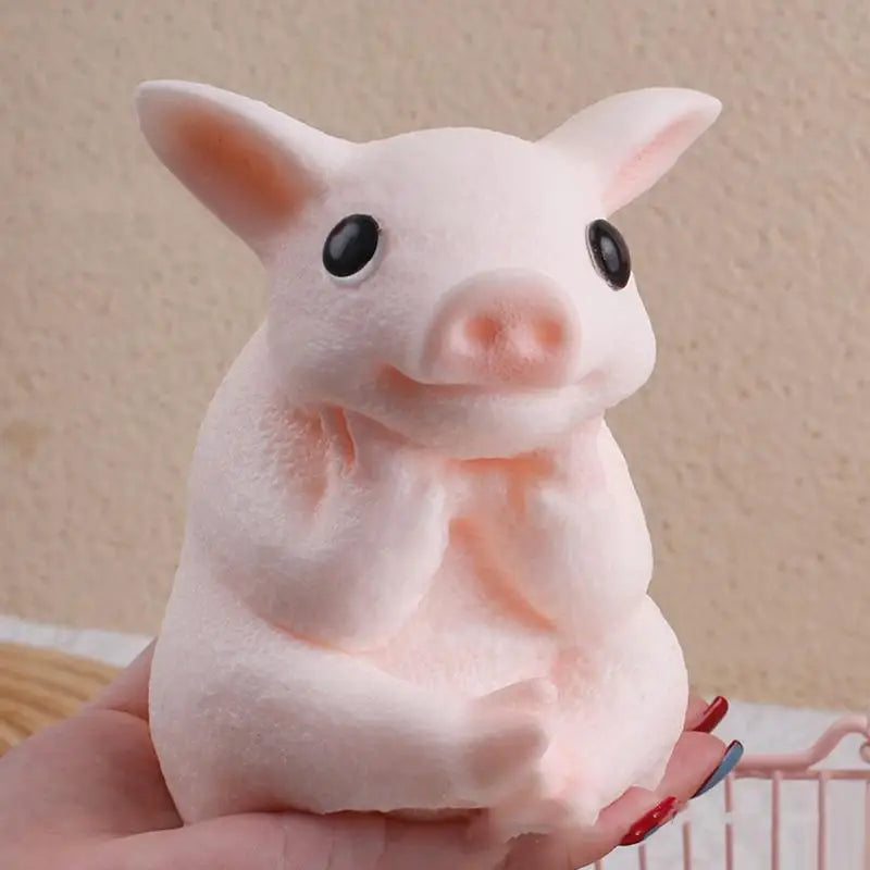 Animal Squeeze Toys Funny Pink Animal Squeeze Fidget Doll
