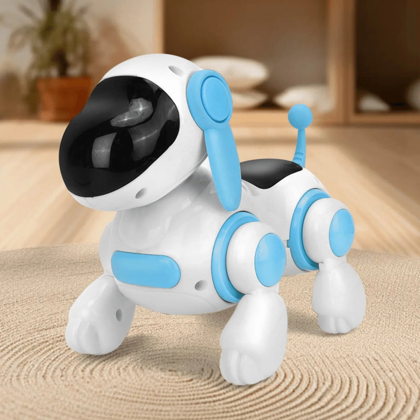 Electronic intelligent interactive robot dog, crawling dog toy
