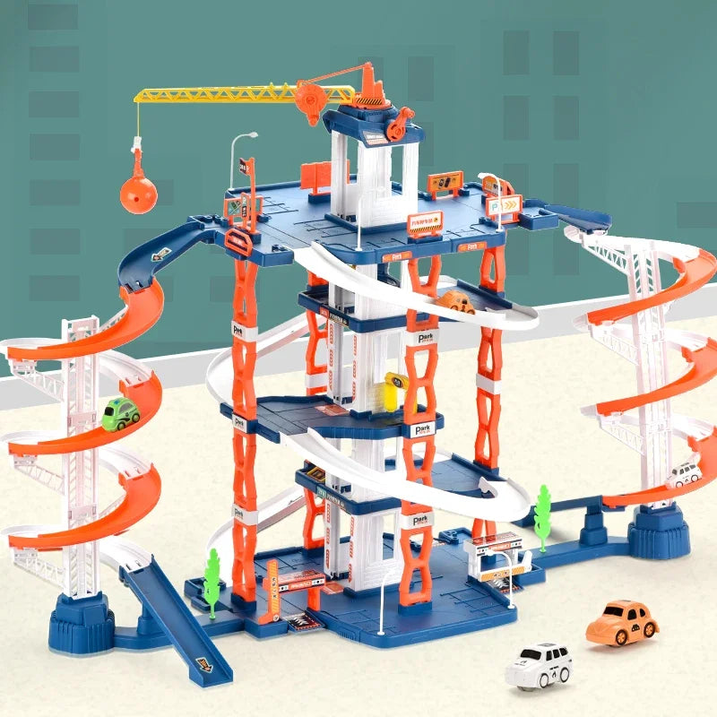 Children's Rail Track Parking Lot