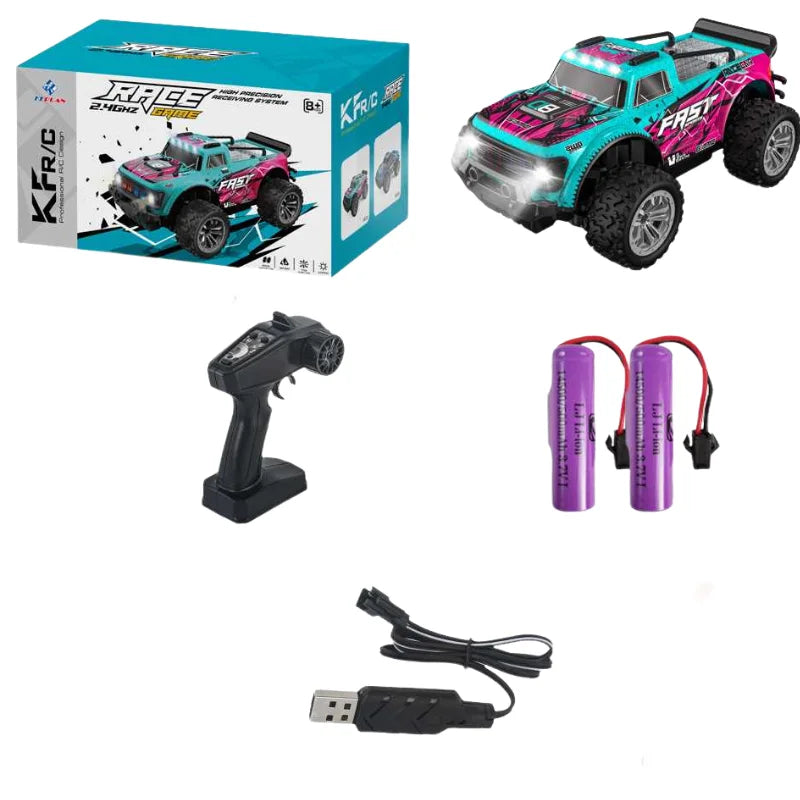1/20 KF23 2.4G RC Drift Climbing Car With LED Light 2WD Remote Control