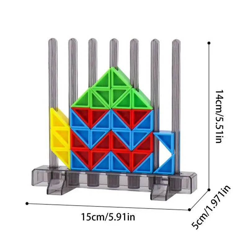 3D Puzzle Jigsaw Tangram Brain Teasers Toy