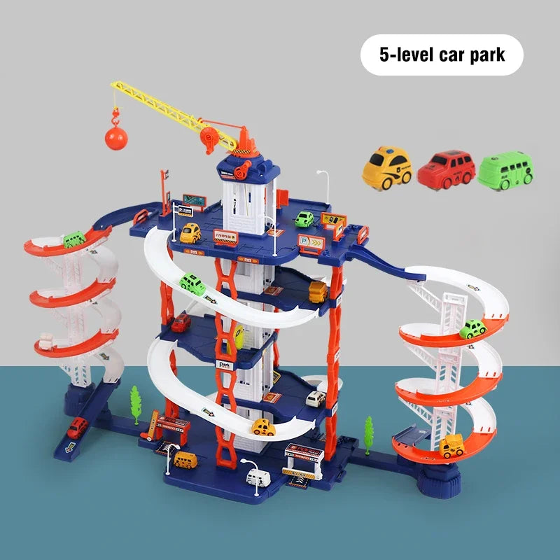 Children's Rail Track Parking Lot