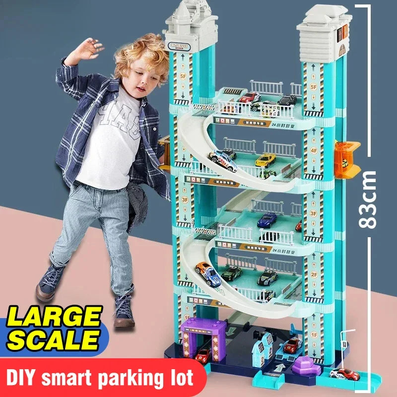 Electric Rail Car Parking Building Lot