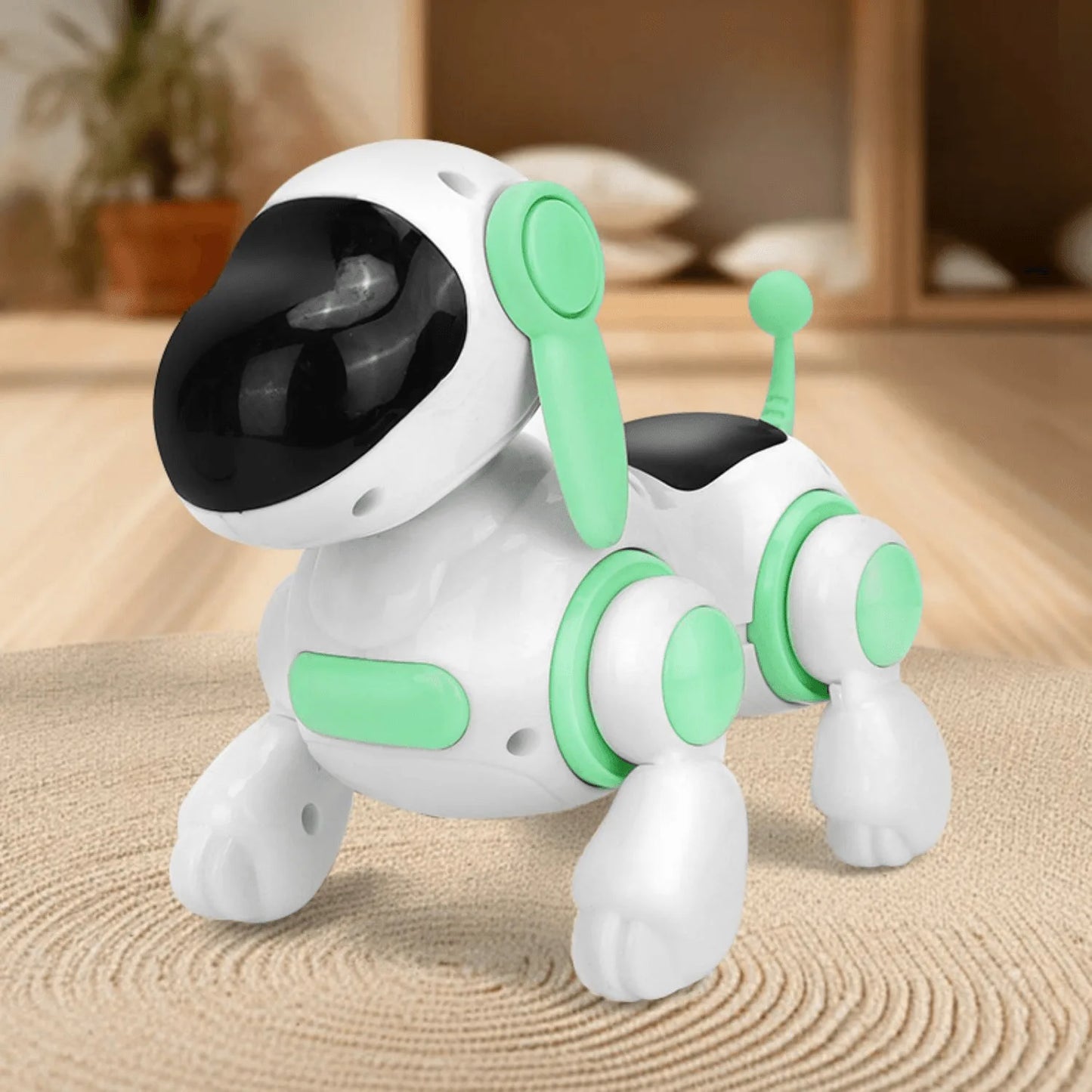 Electronic intelligent interactive robot dog, crawling dog toy