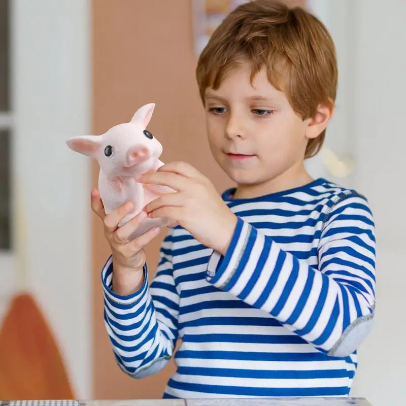 Animal Squeeze Toys Funny Pink Animal Squeeze Fidget Doll