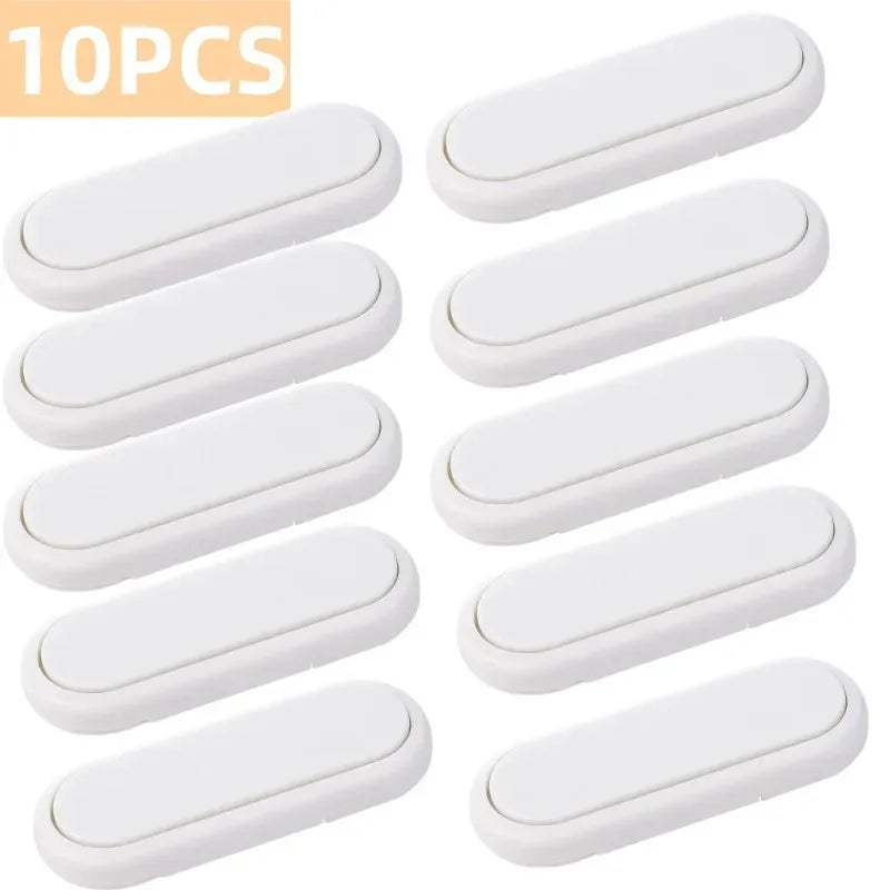 3/5/10Pcs Children's Drawer Safety Latch Cabinet Door