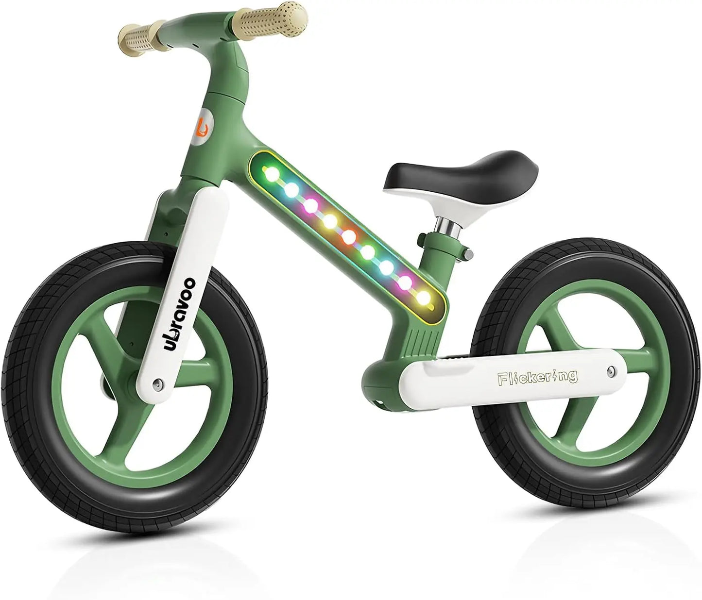 Balance Training Bicycle with Colorful Lights