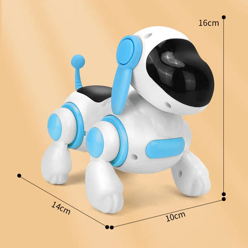 Electronic intelligent interactive robot dog, crawling dog toy