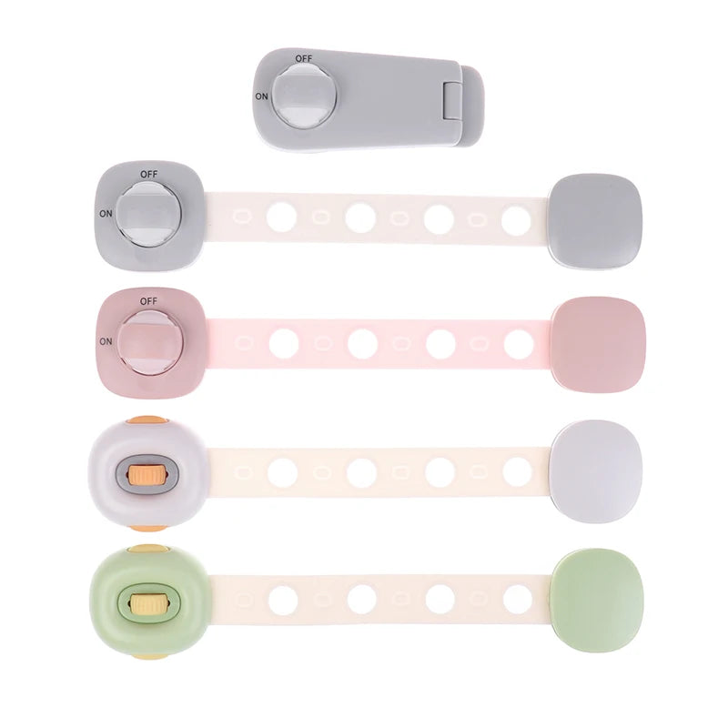 1 Piece Baby Cabinet Sliding Door Window Multi-functional Protective Child Safety Lock Anti-pinch Drawer Lock