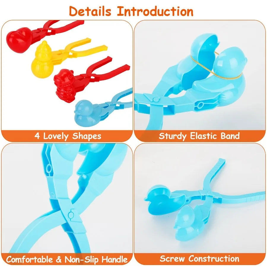 4Pcs Snowball Makers Set