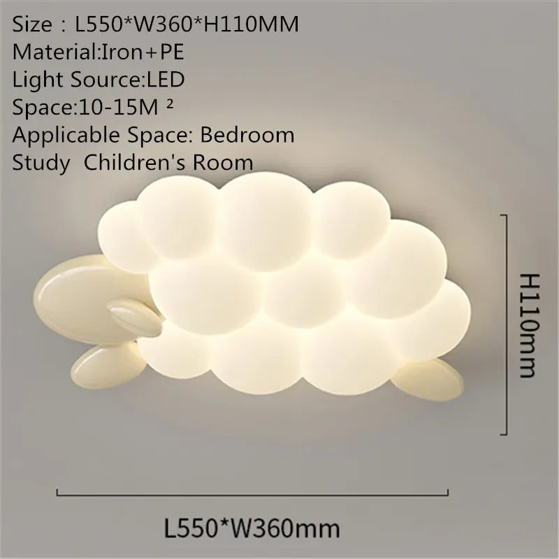 Nordic Modern Children's Room Ceiling Lamp