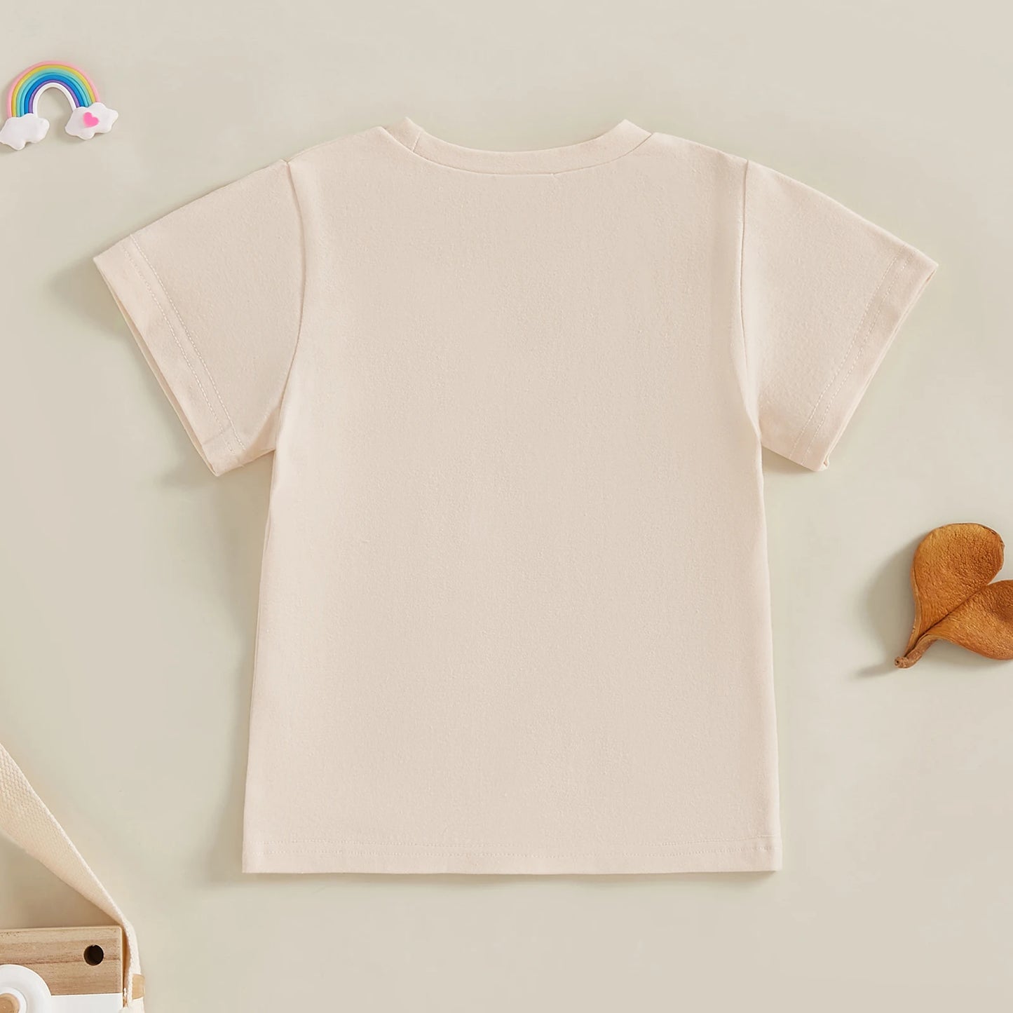 Toddler Boys T-Shirts Letter Print Short Sleeve Shirt