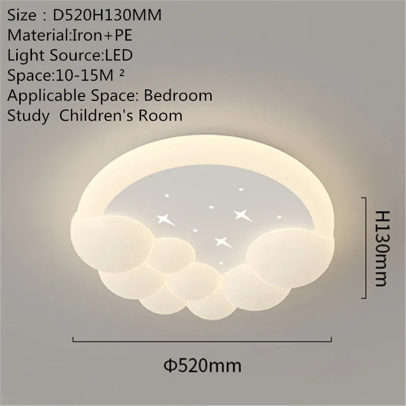 Nordic Modern Children's Room Ceiling Lamp