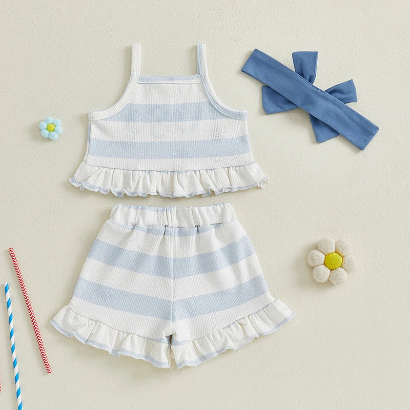 Independence Day Baby Girl Fourth of July Outfit