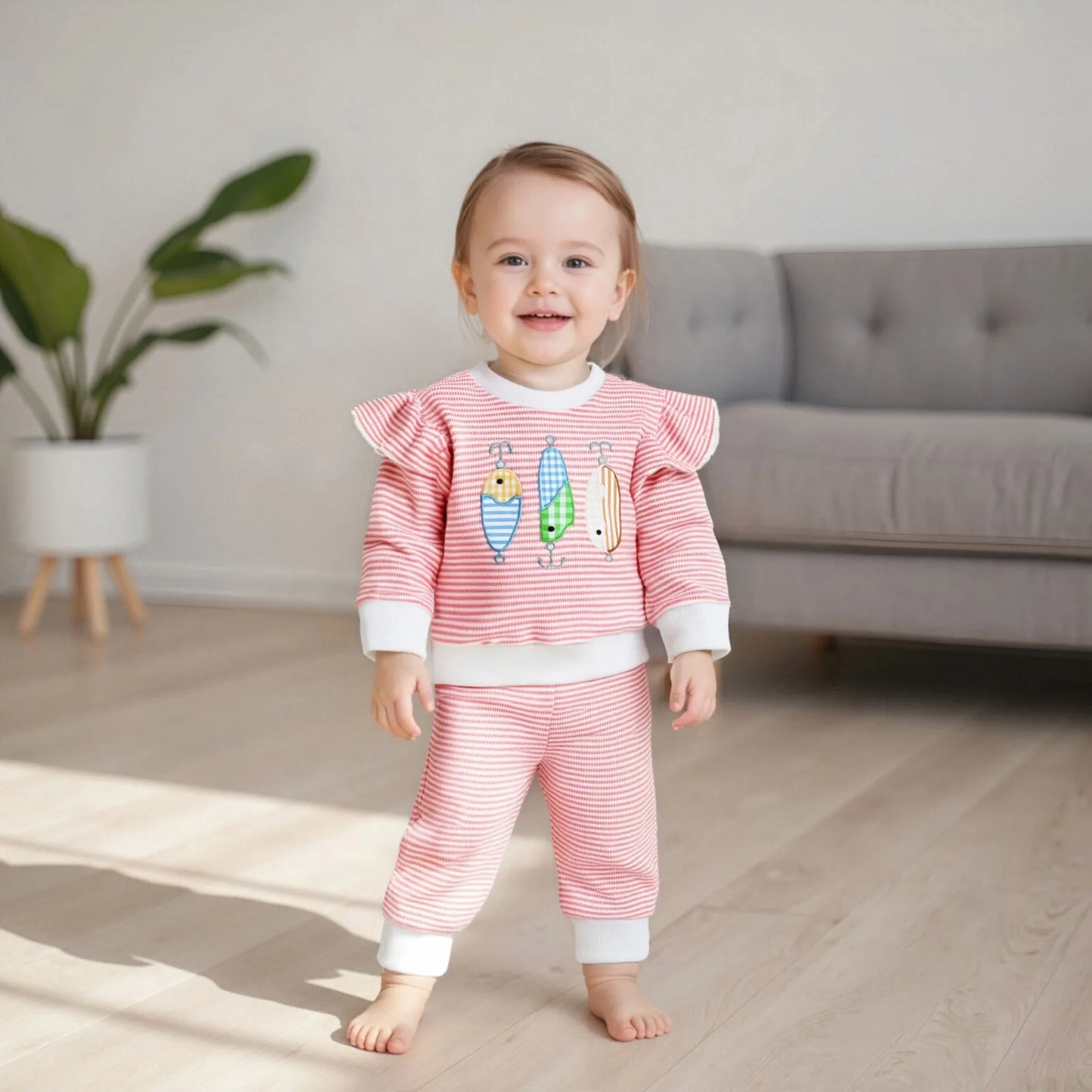 Toddler Girls Autumn Pants Set
