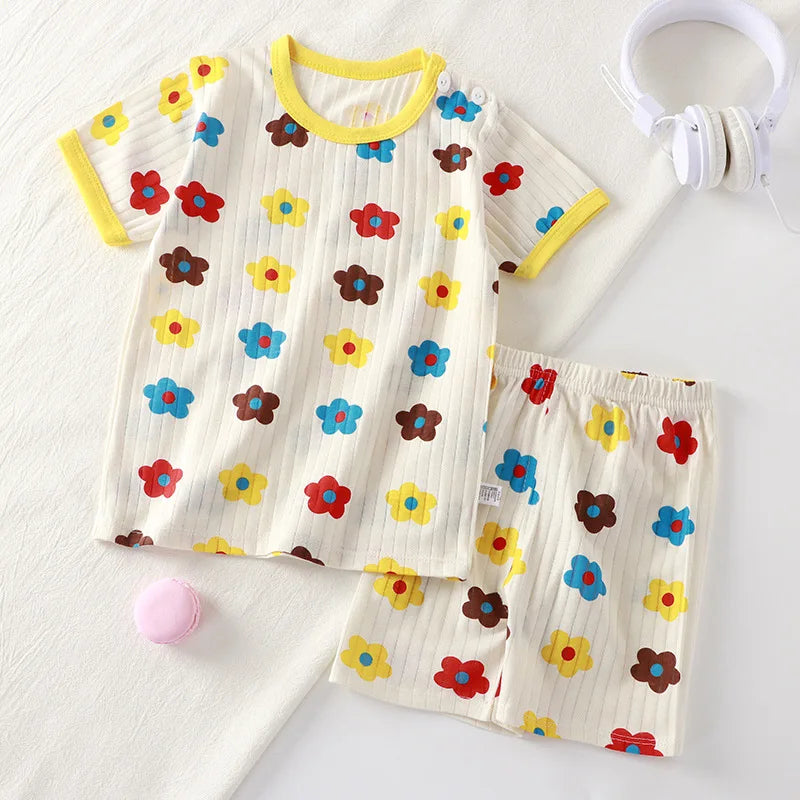 New Kids Boys Girls Summer Clothing Sets