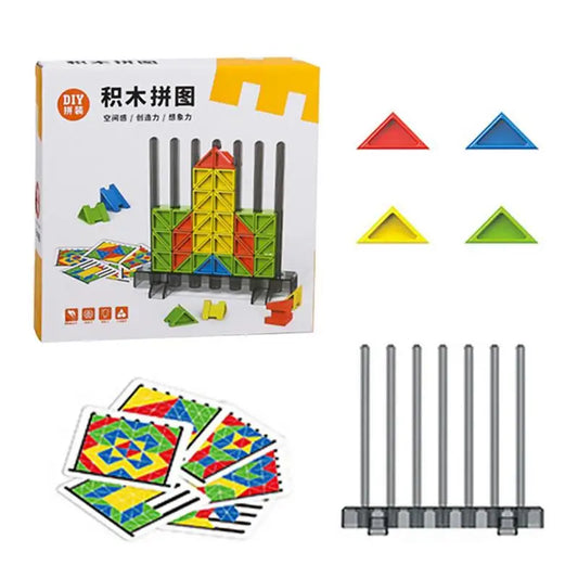 3D Puzzle Jigsaw Tangram Brain Teasers Toy