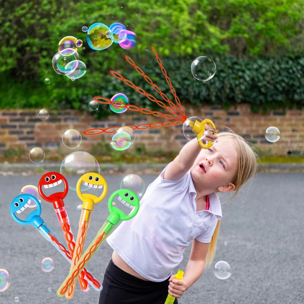 32 Hole Smiling Face Bubble Wand