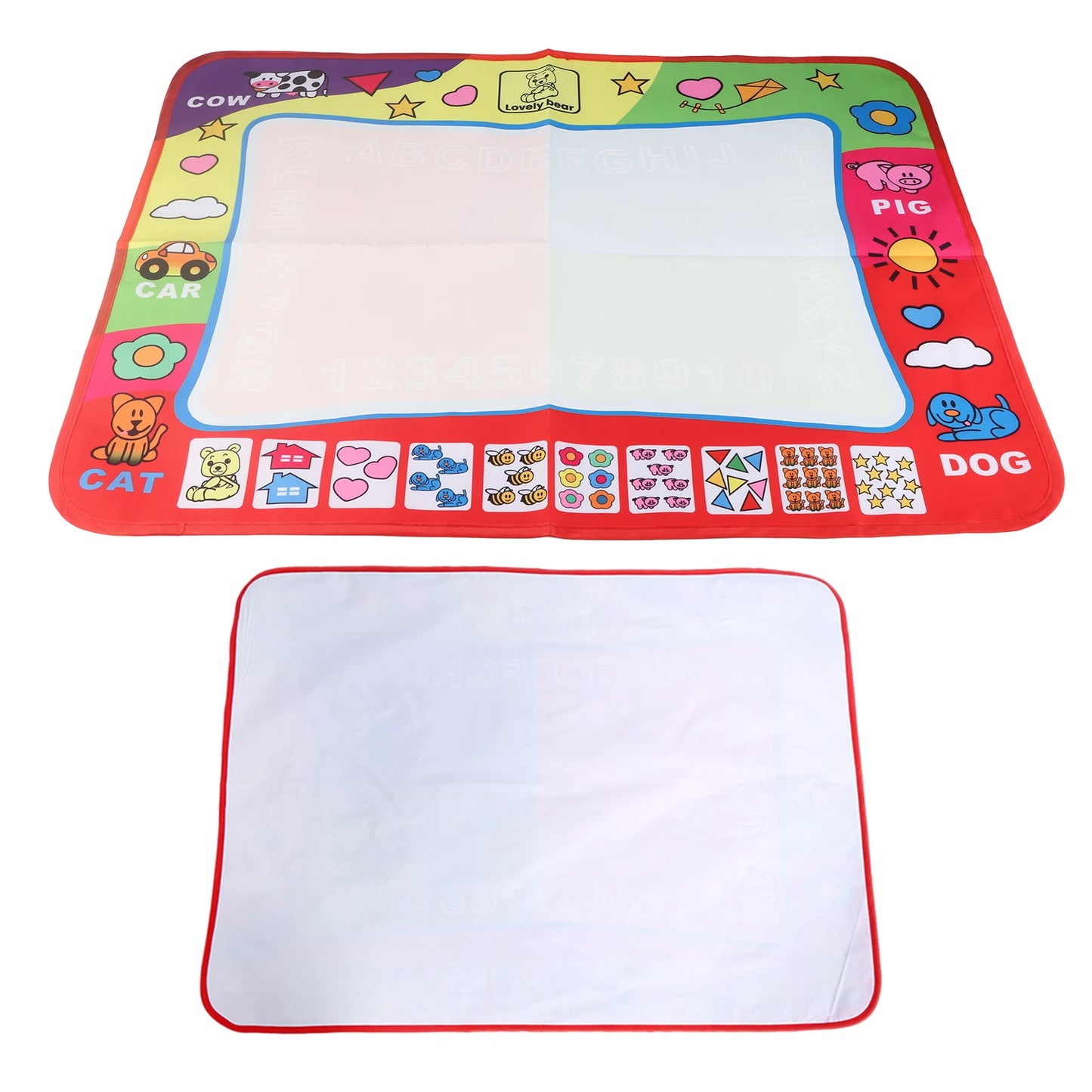 Water Painting Draw Writing Mat Kid Developmental Doodle Board