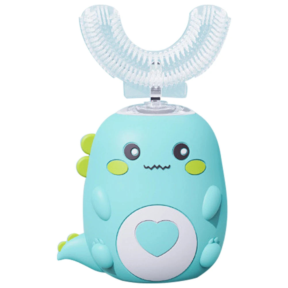 Kids Electric Toothbrush IPX7 Waterproof U Shaped Sonic Design with 3 Modes for Comprehensive 360 Degree Cleaning