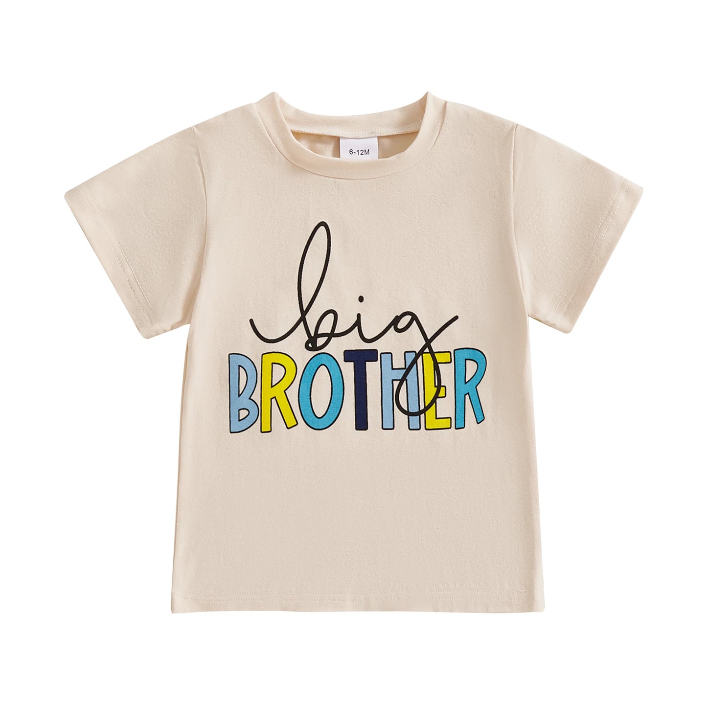Toddler Boys T-Shirts Letter Print Short Sleeve Shirt