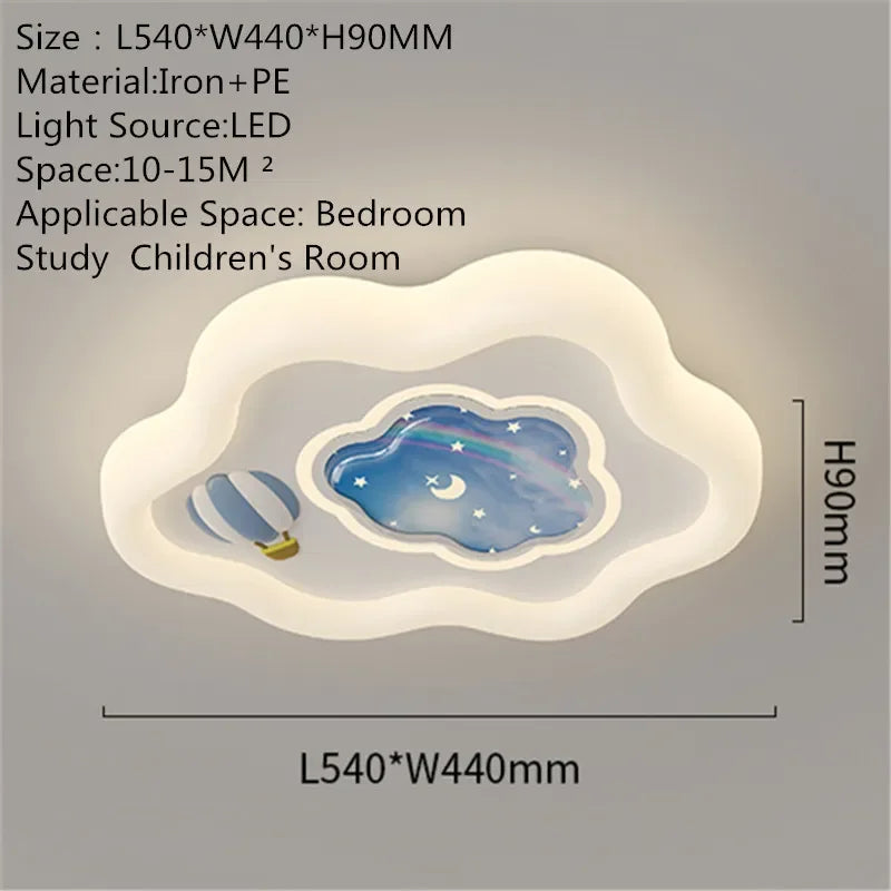 Nordic Modern Children's Room Ceiling Lamp