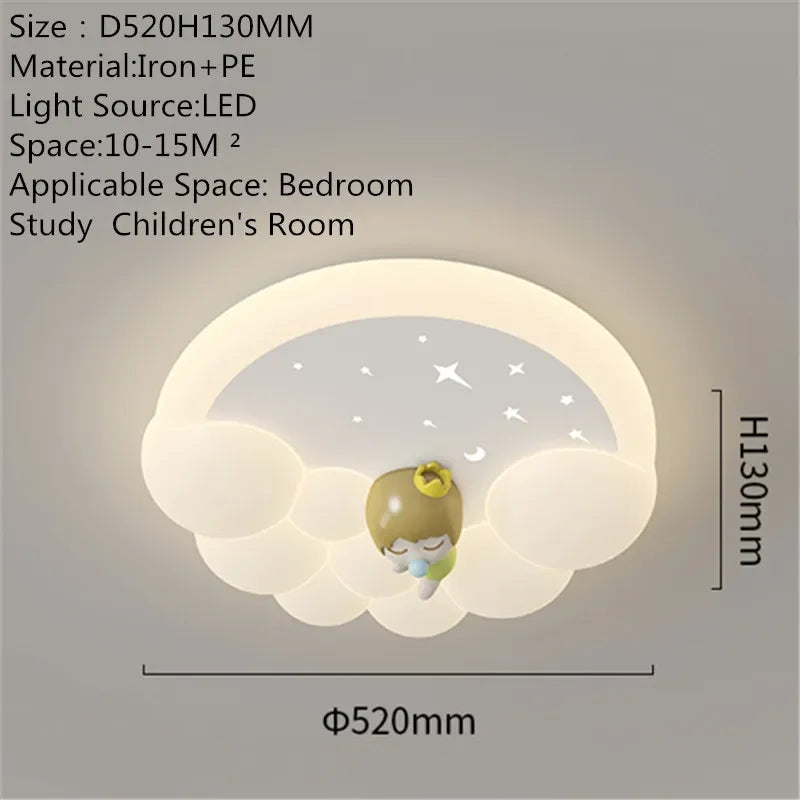 Nordic Modern Children's Room Ceiling Lamp