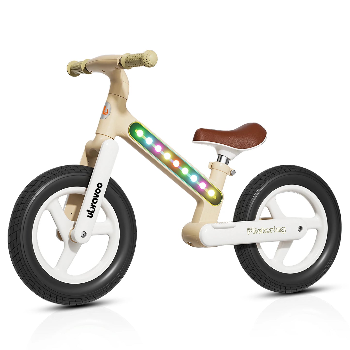 Balance Training Bicycle with Colorful Lights
