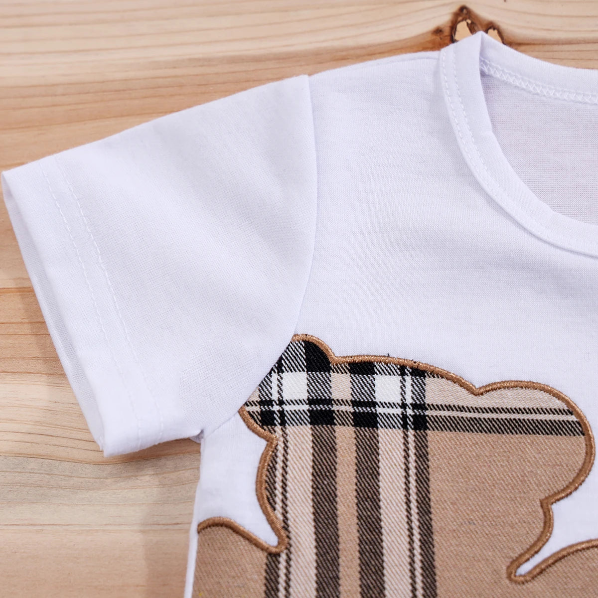 Baby Boy Clothes Set Short Sleeve Tees + Shorts Set