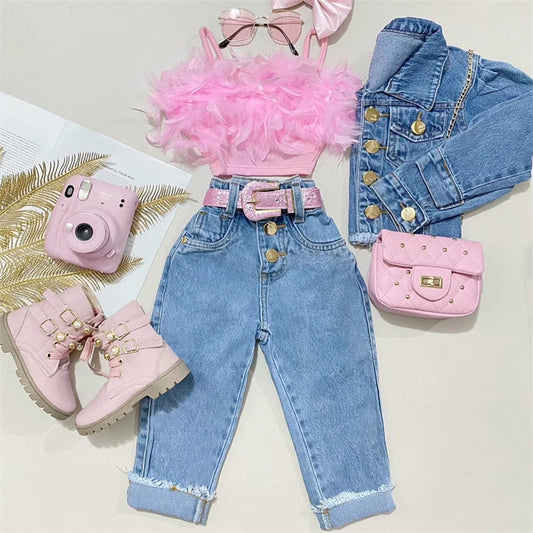 Girls Summer Clothing Outfit