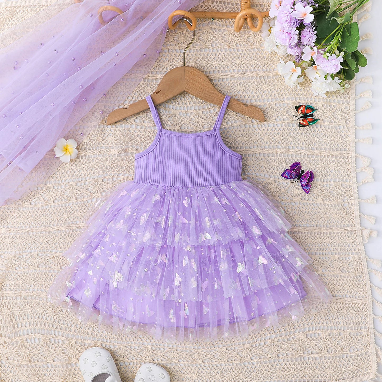 Toddler Girl Summer Sleeveless Dress