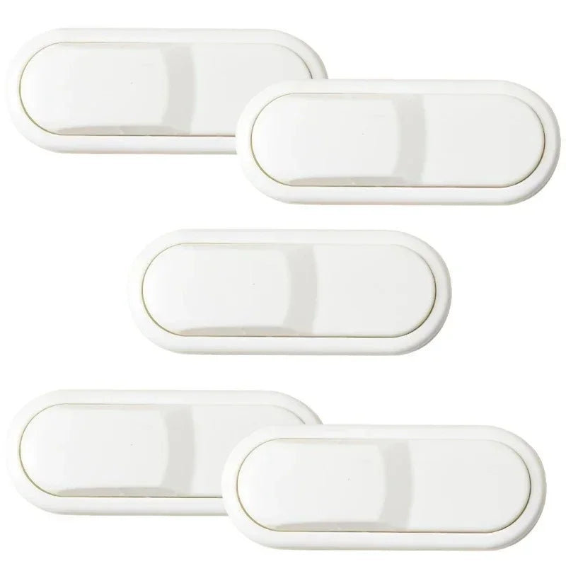 3/5/10Pcs Children's Drawer Safety Latch Cabinet Door