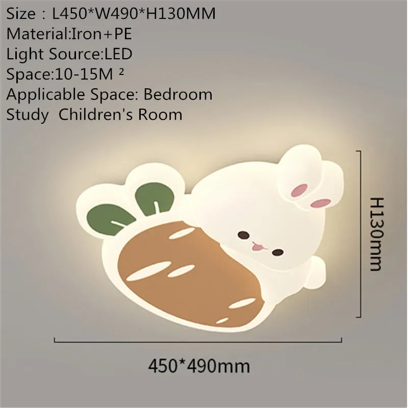 Nordic Modern Children's Room Ceiling Lamp