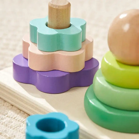 Multifunctional Creative Tower Baby Stacking Puzzle Block
