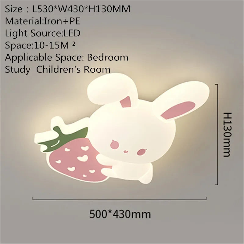 Nordic Modern Children's Room Ceiling Lamp