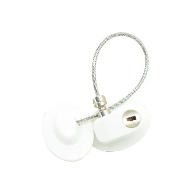 Refrigerator Door Lock, Child Proof Fridge Door Lock for Kitchen Freezer, Cabinets and Drawers