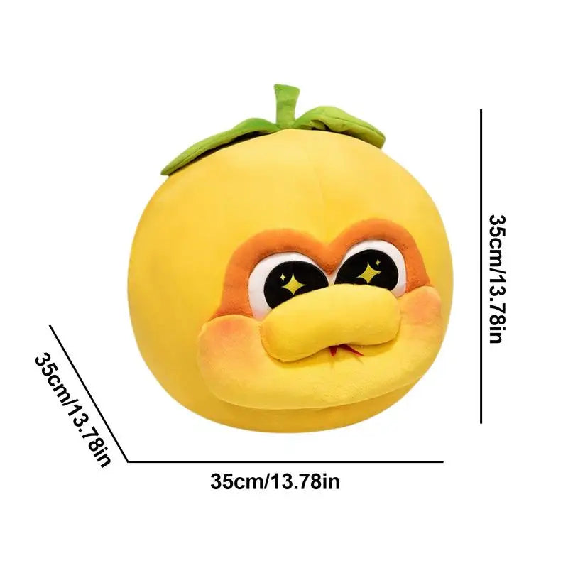 Snake Plush Toy Fruit Snake Plush Throw Pillow