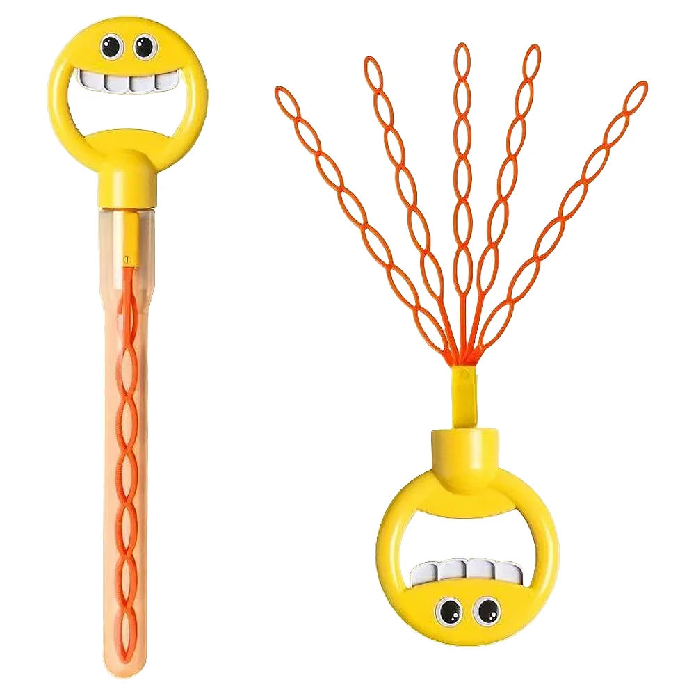 32 Hole Smiling Face Bubble Wand