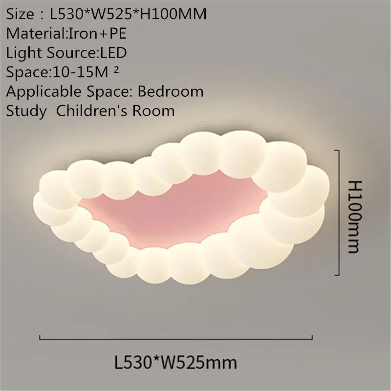 Nordic Modern Children's Room Ceiling Lamp